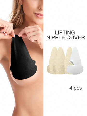 4pcs Jacquard Cloth Reusable Nipple Cover