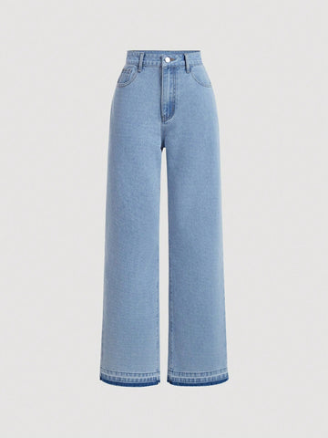 Ladies' Simple Style Jeans
