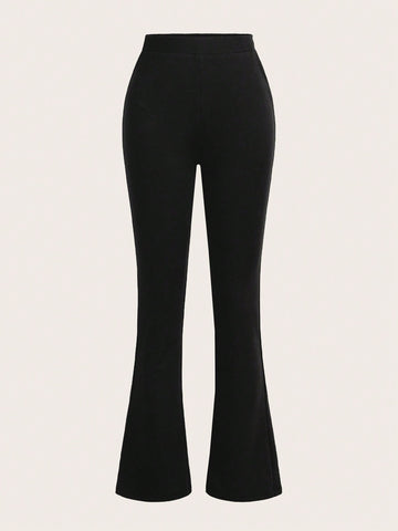 Women's Solid Color Flared Pants