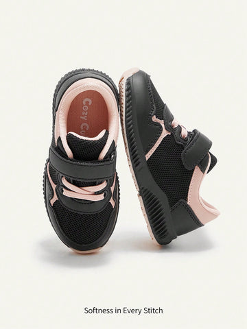 Fashionable Color-blocking Breathable Spring Comfortable Baby Sneakers, Suitable For All Occasions