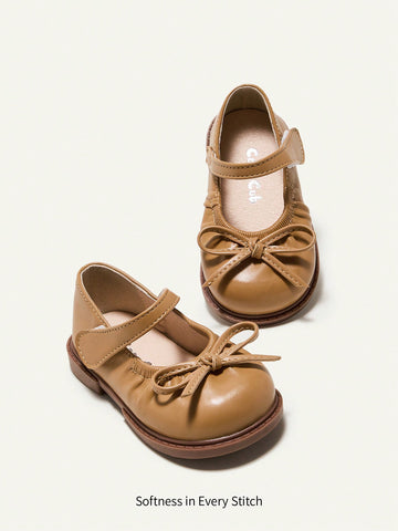 Countryside Style Spring/Summer Bowknot Cute Comfortable Soft Baby Girls' Flat Shoes