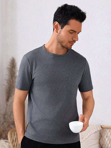 Men's Fashionable Comfortable Loose Home Wear Top For Summer