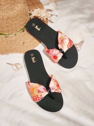 Fashionable And Versatile Women's Slipper Sandals