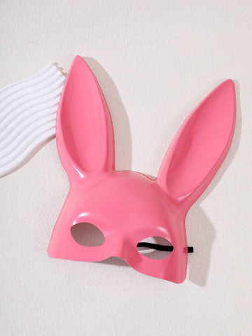 Rabbit Head Design Costume Face Shield