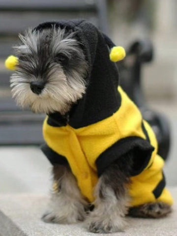 Bee Shaped Pet Hoodie For Cat And Dog