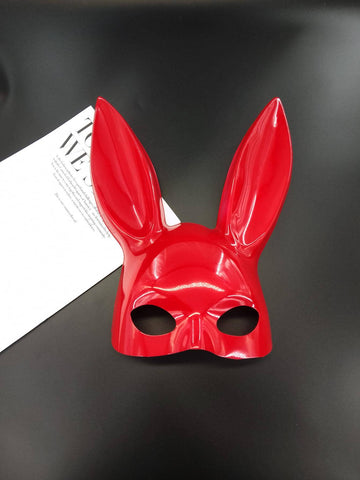 1pc Unisex Solid Rabbit Fashion Costume Face Shield For Party