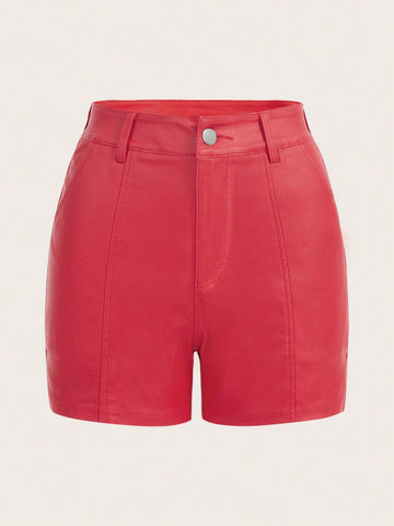 Women's Summer Casual Solid Color Shorts
