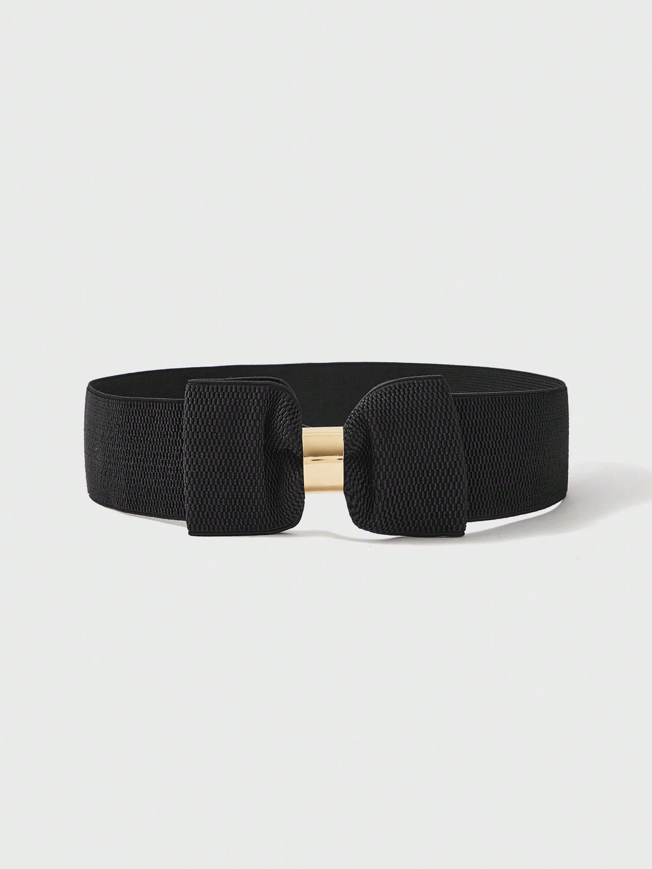 Black Fashionable Elegant Bowknot Waist Belt