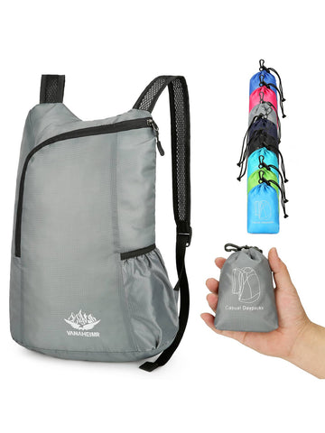 Foldable Backpack for Football Fans - Lightweight and Convenient Travel Bag for Men and Women