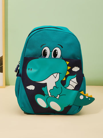 Boys Cartoon Dinosaur Graphic Backpack