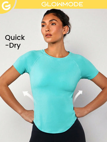 Power Play Quick-Dry Slim fit Sports Tee Softness Lightweight Breathable