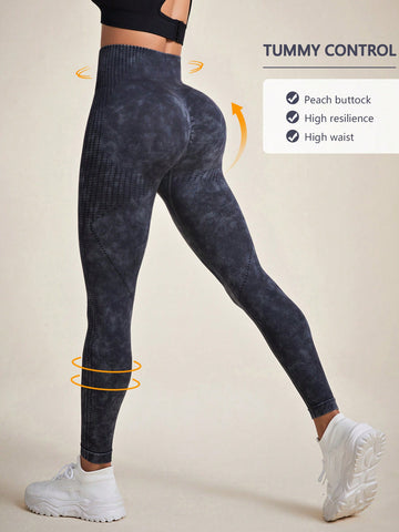 Women's Tie-Dye Workout Leggings