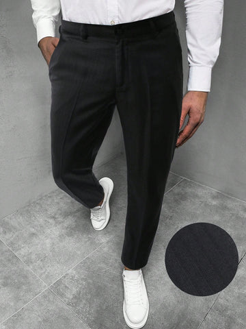Men's Casual Solid Color Suit Pants