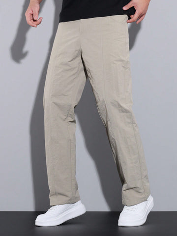 Men's Casual Solid Color Long Pants