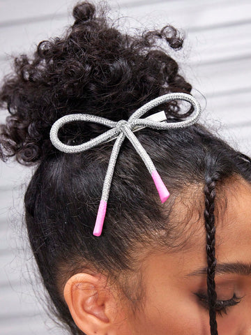 Fashionable Bow Design Hair Clip Suitable For Daily Wear