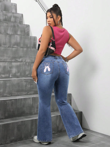 Women's Slim Fit Denim Jeans For Spring And Summer