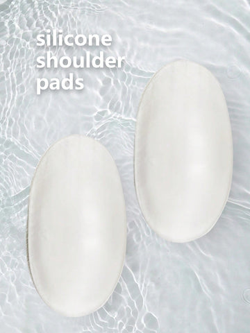 Silicone Transparent Shoulder Pad, Detachable Invisible Traceless Shoulder Pads
