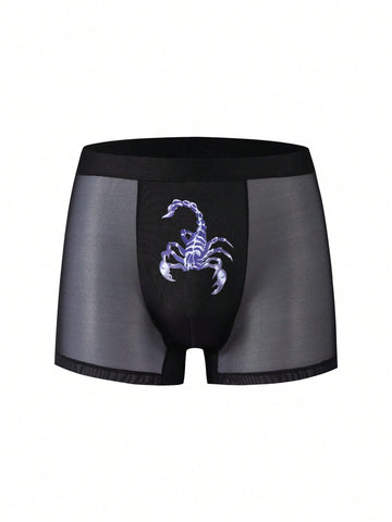 Men's Sexy Scorpio Printed Underwear
