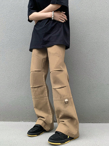 Men's All Seasons Casual Tapered Pants With Slanted Pockets