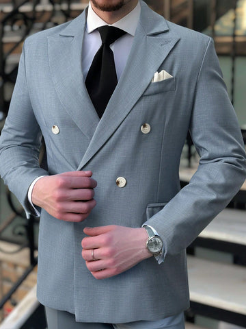 Men Spring Business Work Single Breasted Suit Jacket