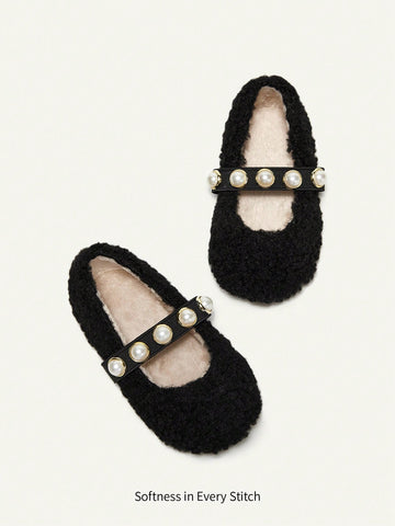 Cute And Fun Bowknot Comfortable Anti-slip Soft Sole Baby Flat Shoes