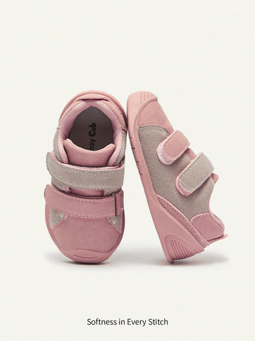 Baby Suede Anti-collision Toe & Heel Tendon Stability Functional Sports Shoes With Wide Width Design