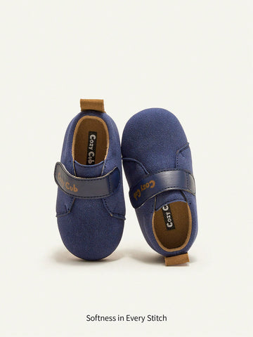 Fashionable And Comfortable Warm Boys' Casual Flat Shoes With Plush Lining