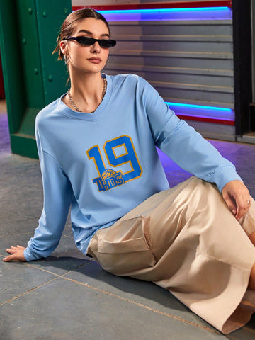 Jersey & Street Swear Basketball Sports Lifestyle Casual Long Sleeve T-Shirt