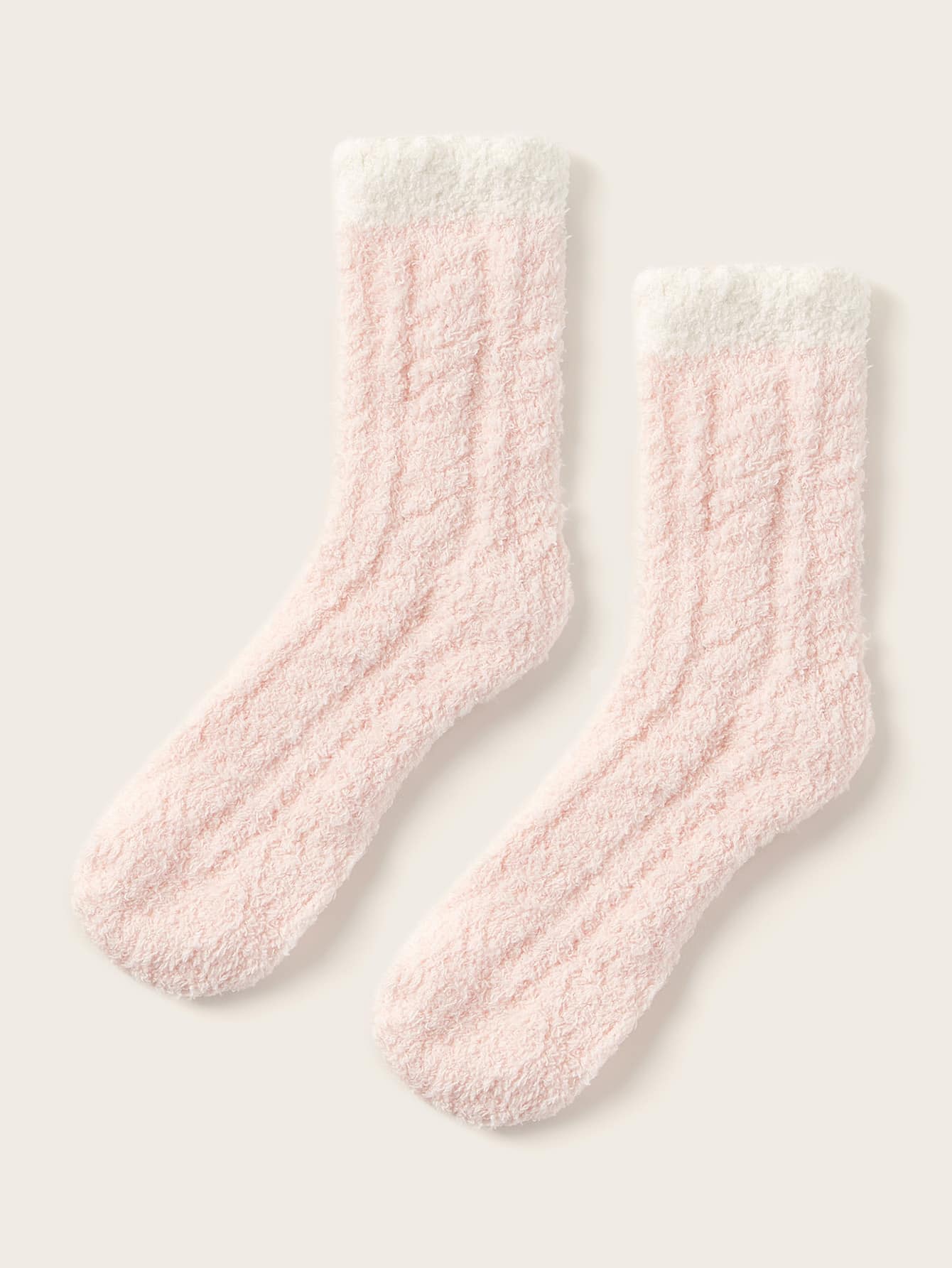 Simple Fluffy Socks 1pair