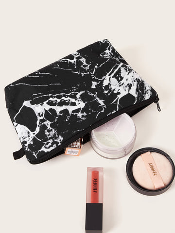 Marble Pattern Makeup Bag