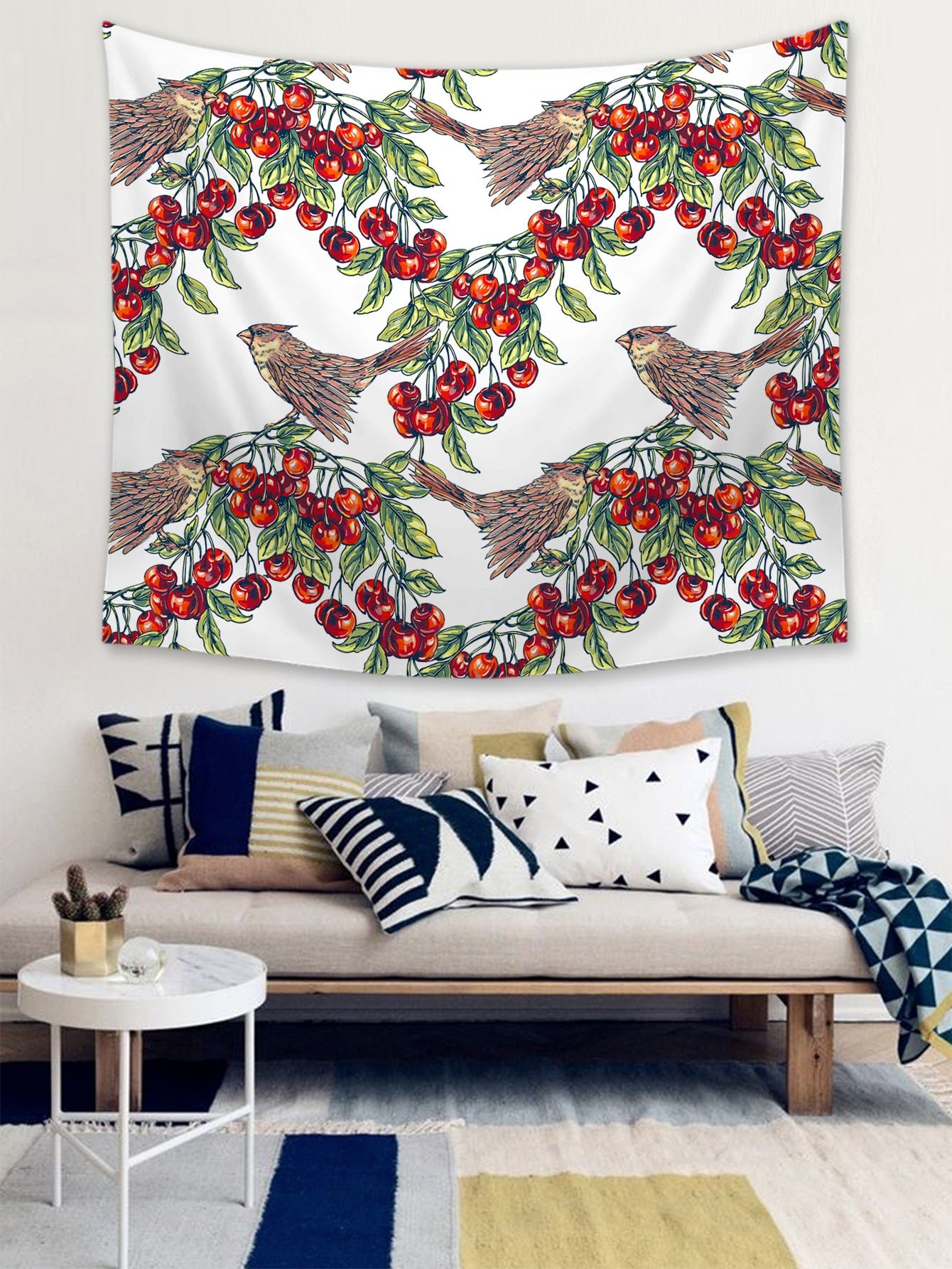 Bird Print Tapestry
