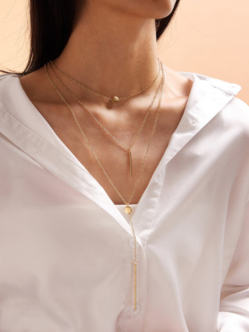 1pc Minimalist Layered Necklace