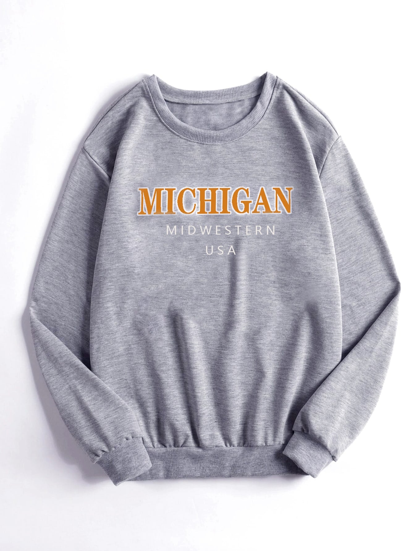 Girls Letter Graphic Pullover