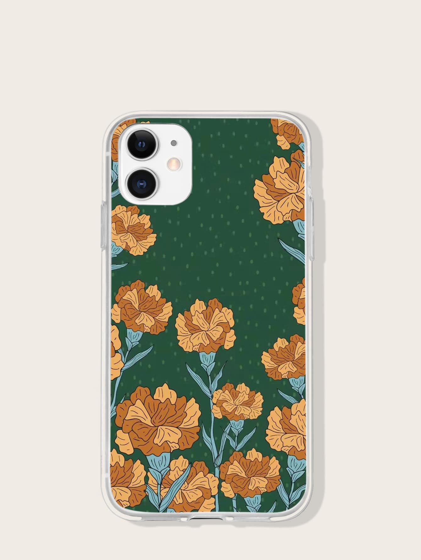Flower Painted Phone Case