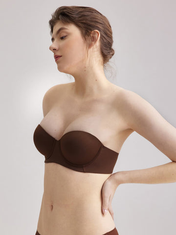 Dream Curve Support+ Strapless Push-Up Bra