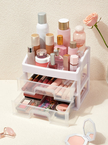 1pc Drawer Cosmetic Storage Box