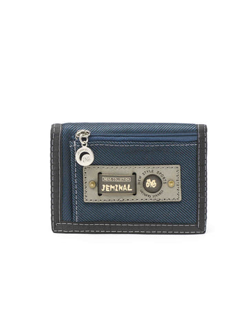 Men Patch Detail Small Wallet Portable,Money,Cash White-Collar Workers,For Male College,Work, Business, Commute,Office,For Anniversary,For Lover,For Birthday Gift,On Valentine Day Gift, Gift