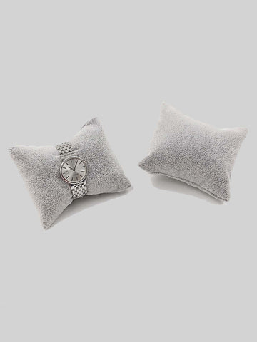 1pc Plain Watch Display Pillow, Grey Watch Organizer, For Household, Gift For Valentine's Day