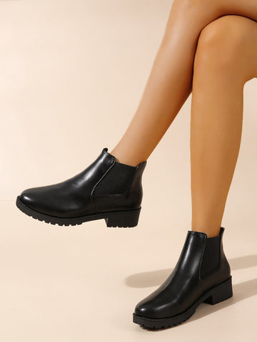 Minimalist Slip-On Chelsea Boots