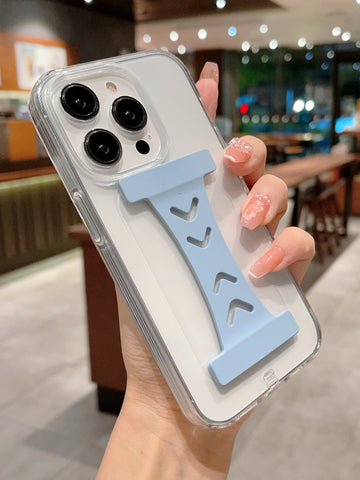 Clear Phone Case With Wristband