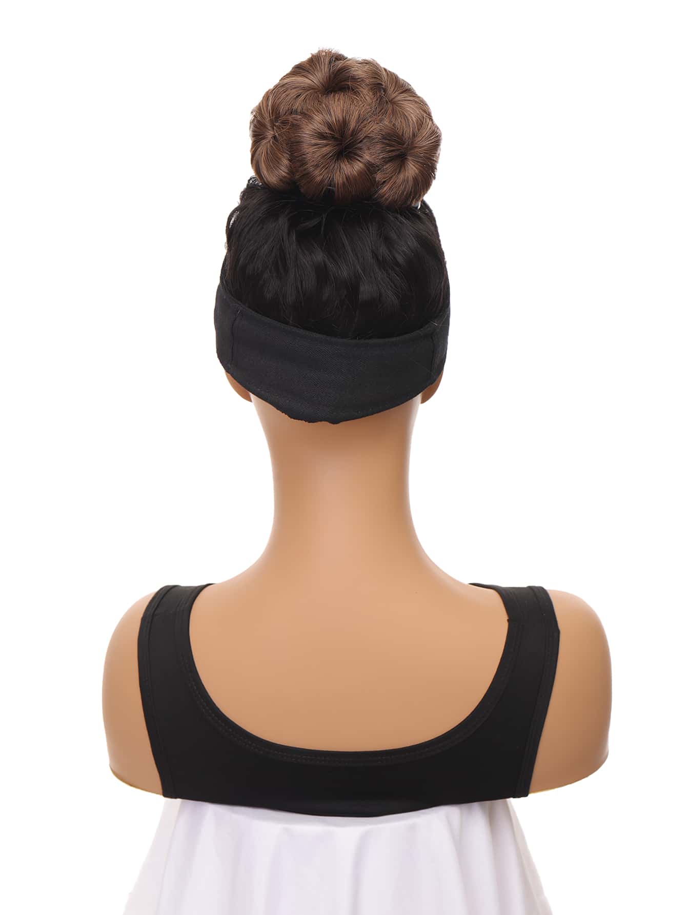 Short Curly Synthetic Hair Buns With Claw