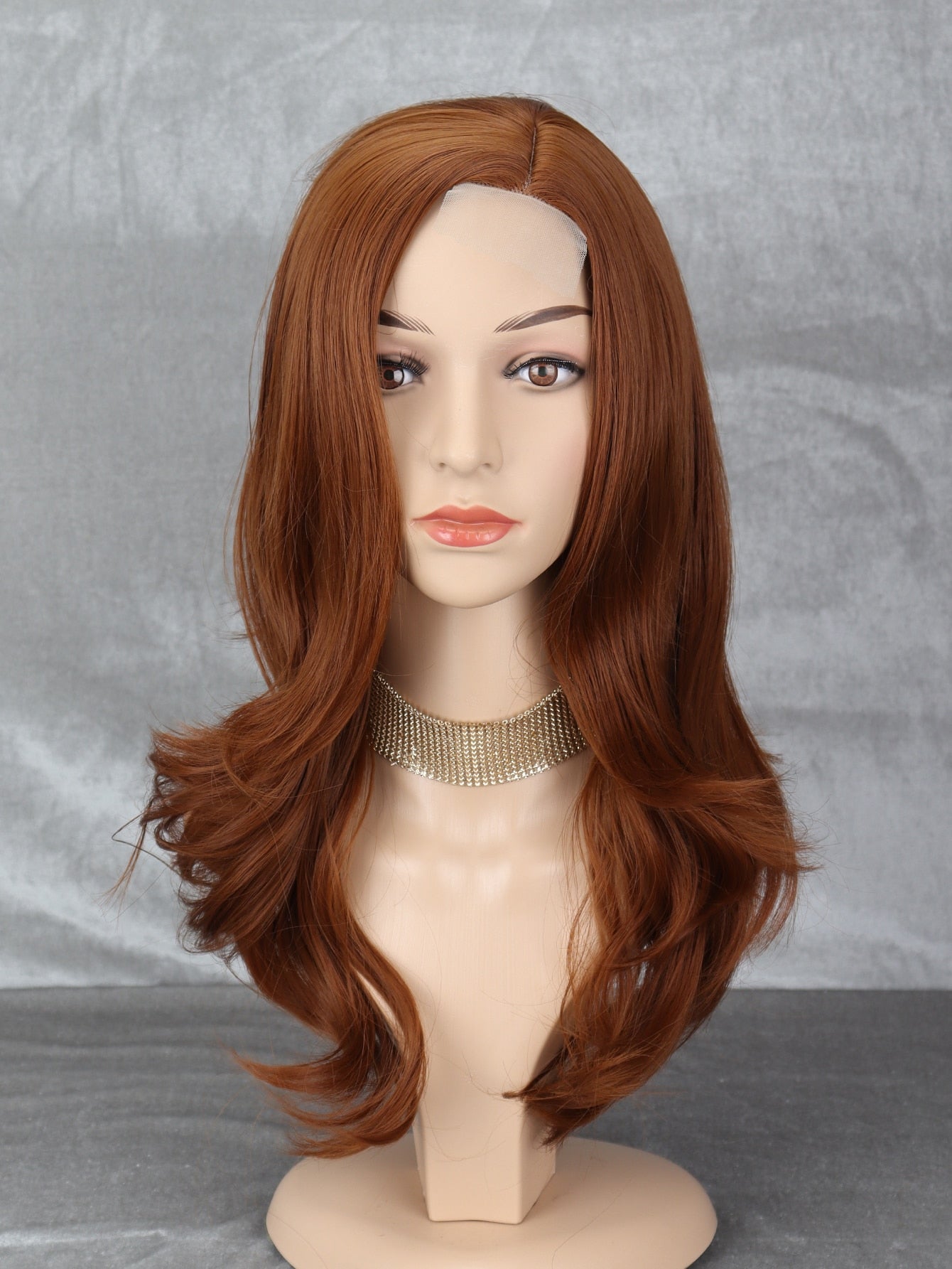 1.6*0.4 Lace Front Long Curly Synthetic Wig