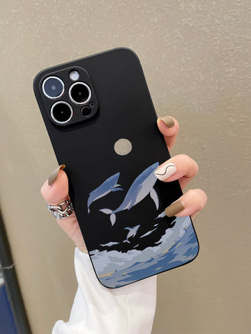 Whale Pattern Phone Case