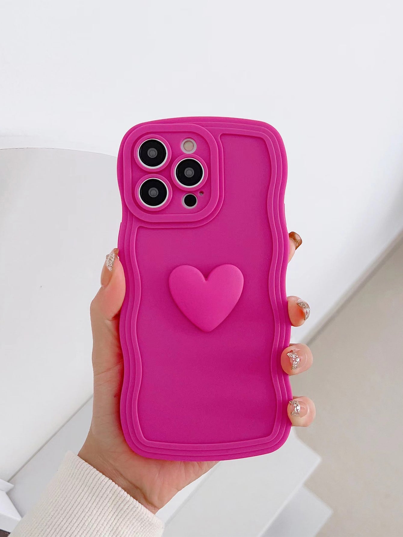 Heart Decor Phone Case