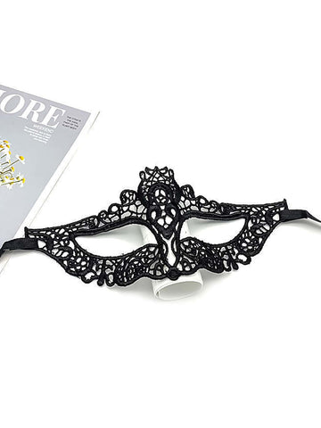 1pc Women Hollow Out Fashion Costume Face Shield For Party