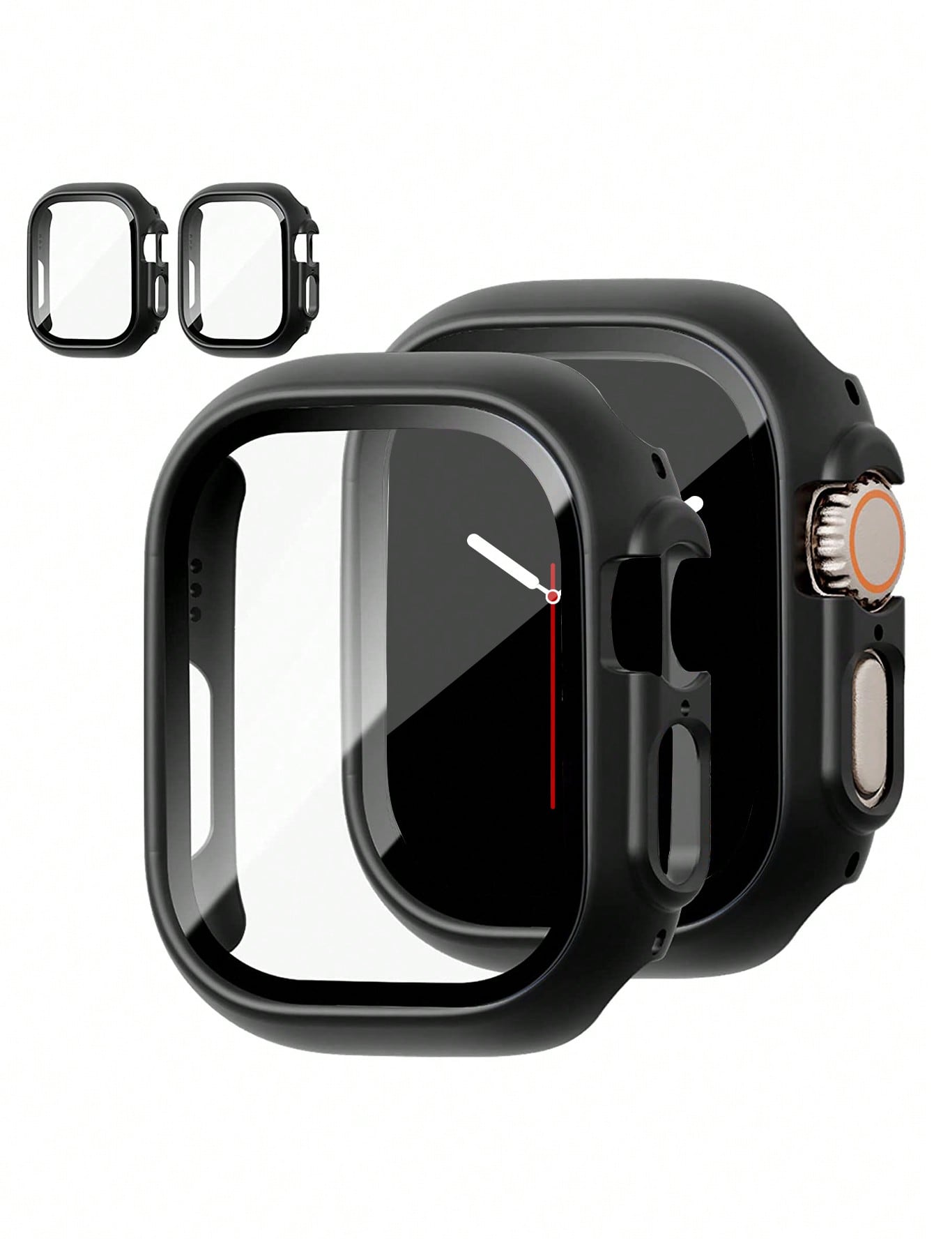 2pcs Screen Protection Tempered Film Compatible With Apple Watch