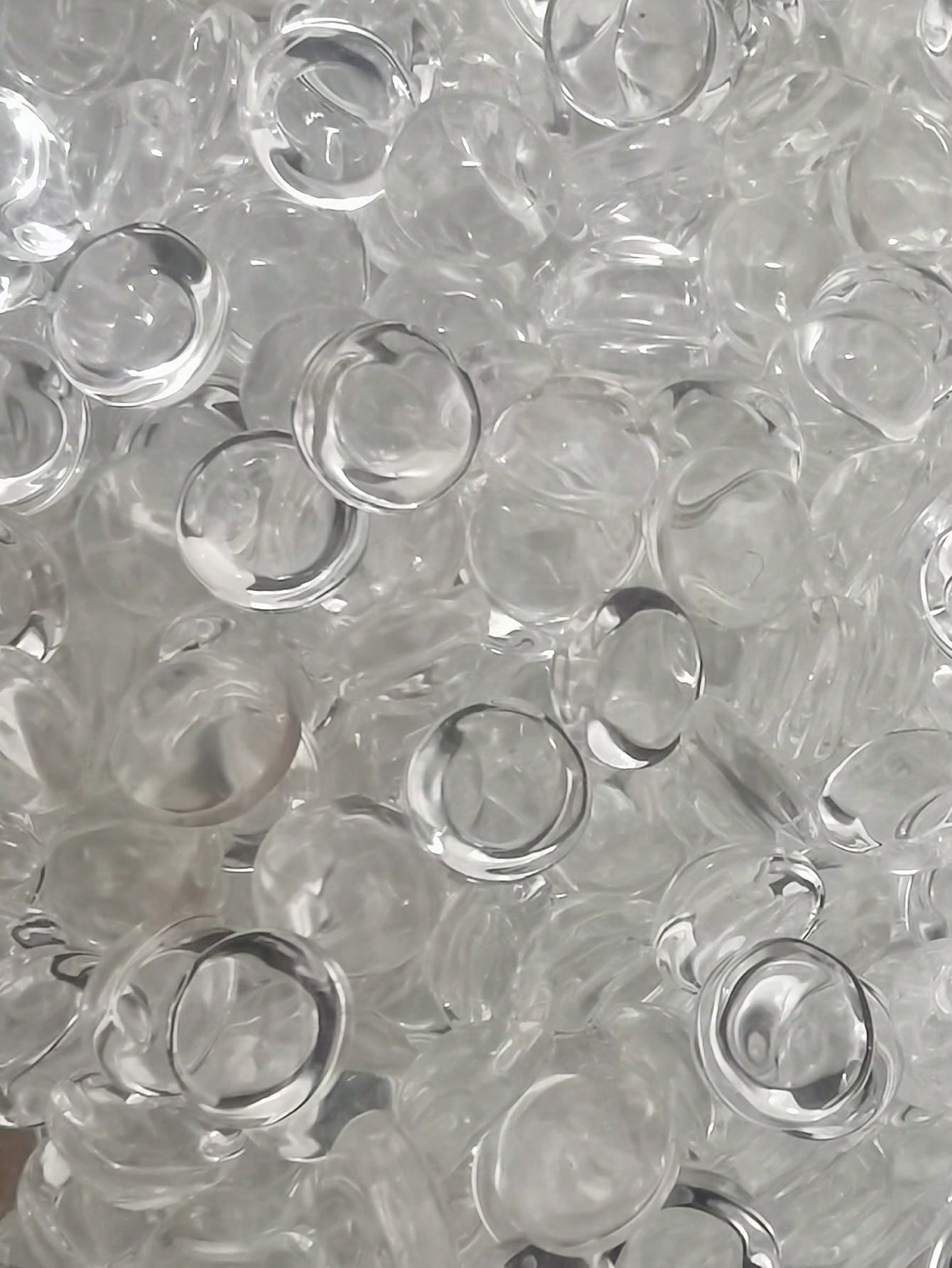 100pcs 12 MM Round Transparent Glass Cabochons