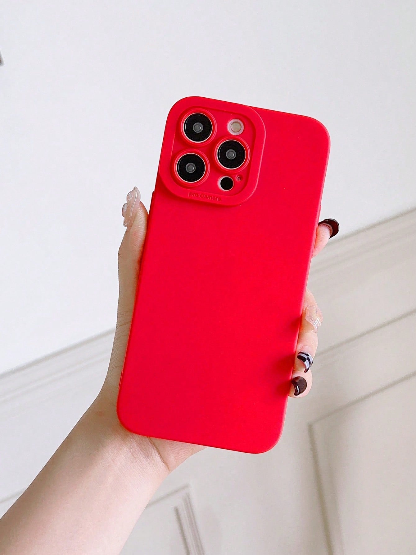 Solid Color Anti-fall  Phone Case