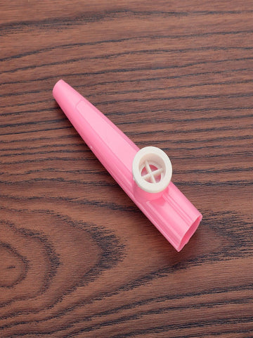 1pc Plastic Kazoo, Modern Two Tone Musical Instrument For Home