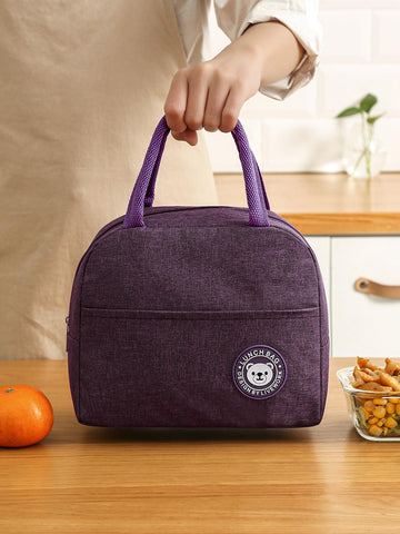 Cartoon Bear Insulated Lunch Bag